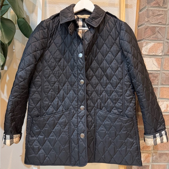 Burberry Jackets & Blazers - Burberry Black Quilted Woman’s Jacket